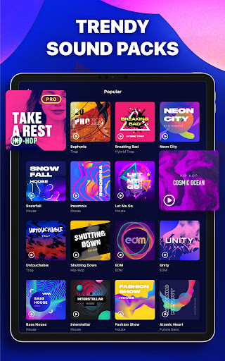Captura de pantalla de Drum Pads - Beat Maker Go