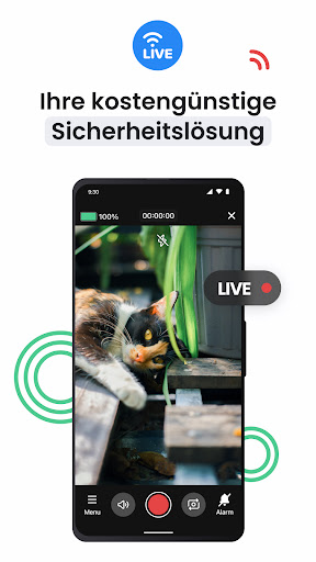 Überwachungskamera App: Visory Screenshot