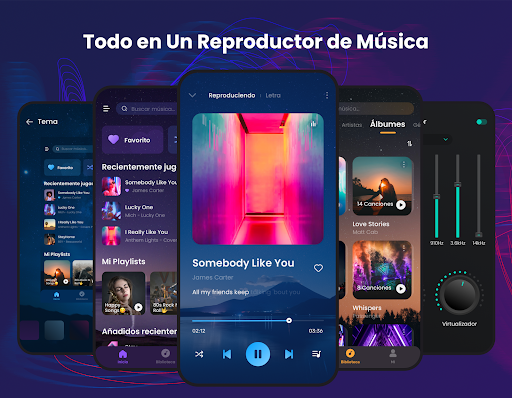 Captura de pantalla de Reproductor de Música y MP3