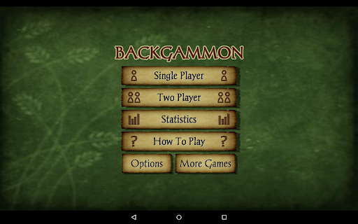 Captura de pantalla de Backgammon Pro