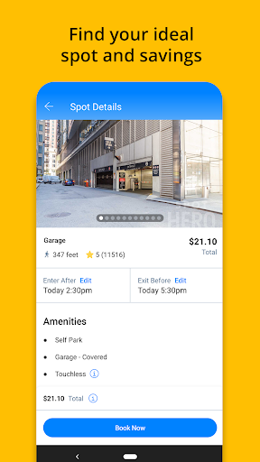 Captura de pantalla de SpotHero - Find Parking