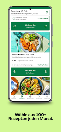 HelloFresh: Kochbox & Rezepte Screenshot