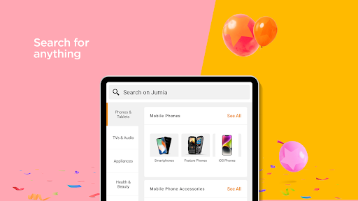 Captura de pantalla de JUMIA Online Shopping