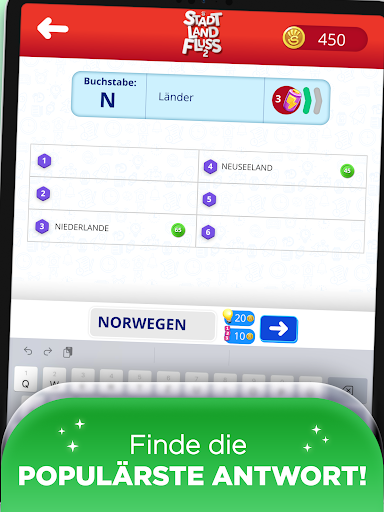 Stadt Land Fluss 2 - Stop Screenshot