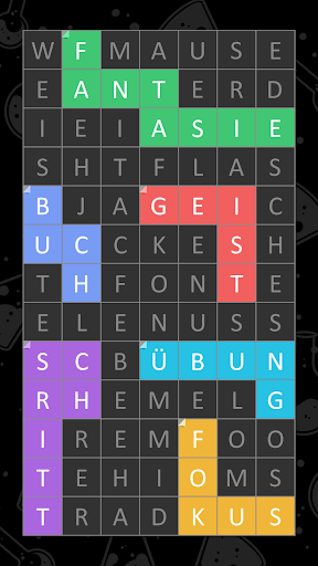 Wortsuche: FillWords Offline Screenshot