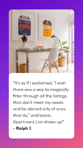 Captura de pantalla de Apartment List: Rent app