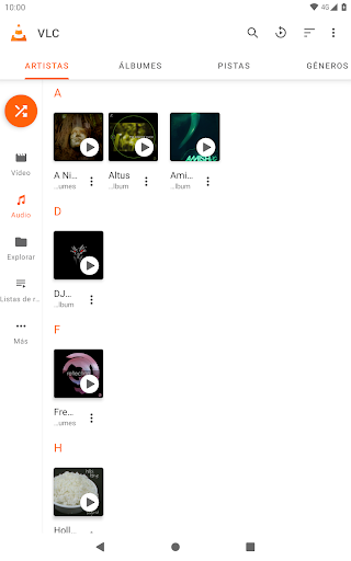 Captura de pantalla de VLC for Android