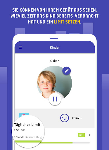 Elternaufsicht - Screen Time Screenshot