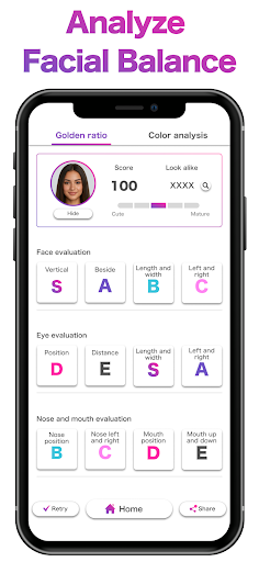 AI Face & Color Analysis App screenshot
