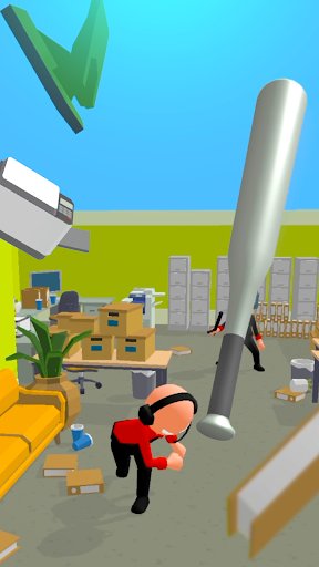 Captura de pantalla de Crazy Office: Juegos de peleas