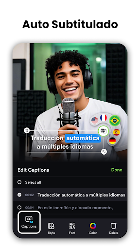Captura de pantalla de Editor de Video IA - ShotCut