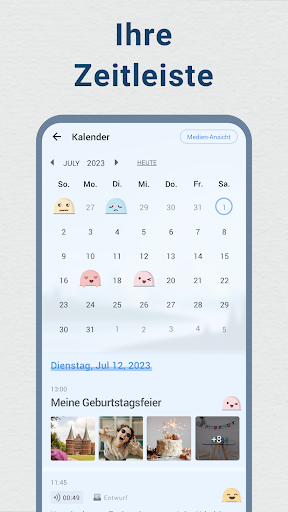 My Diary, Journal Tagebuch app Screenshot