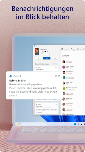 Link zu Windows Screenshot