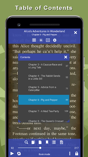 Captura de pantalla de EPUB Reader for all books