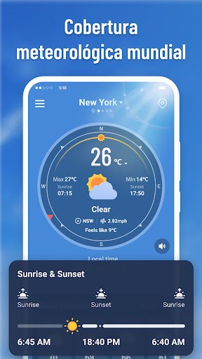 Captura de pantalla de Know Weather: Radar en vivo