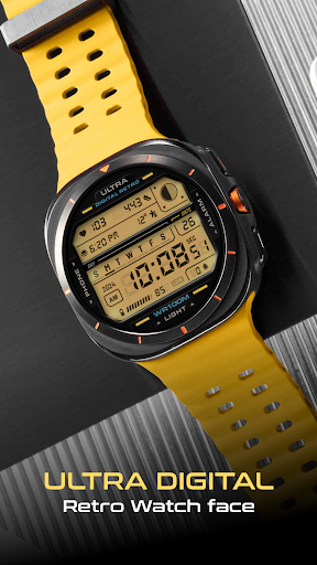 Captura de pantalla de ULTRA Digital Retro watch face