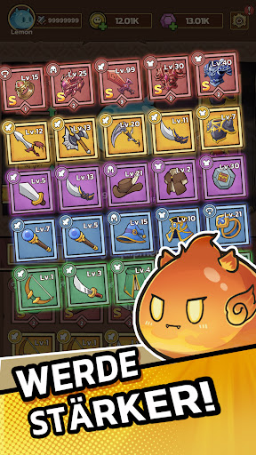 Slime Castle — Idle TD-Spiel Screenshot