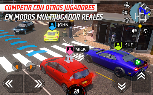 Captura de pantalla de Car Driving School Simulator