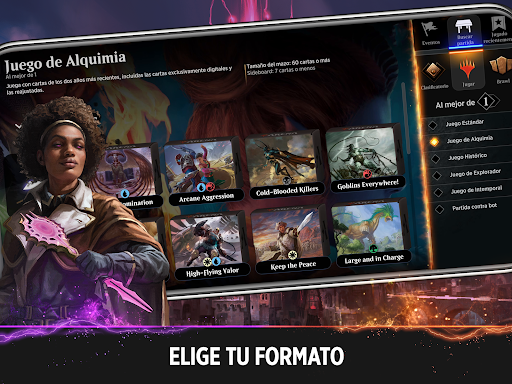 Captura de pantalla de Magic: The Gathering Arena