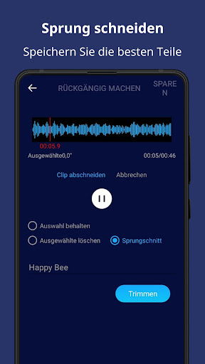 Musik Schneiden & Audio-Editor Screenshot