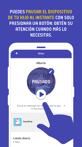 Captura de pantalla de Control parental Screen Time