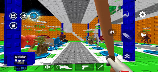 Captura de pantalla de Sandbox in space