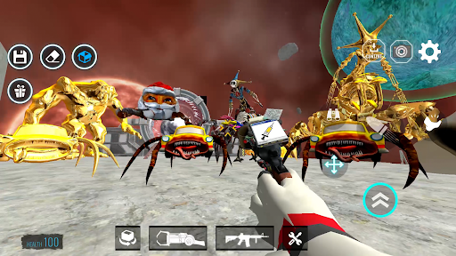 Captura de pantalla de Sandbox in space