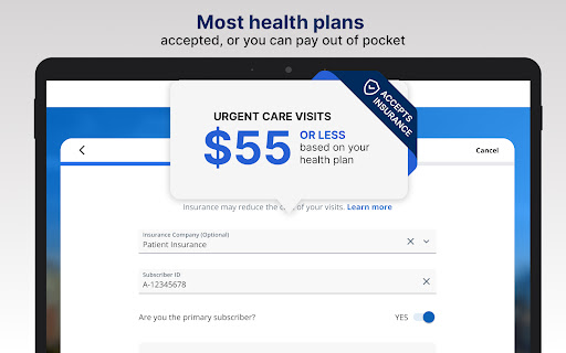 Captura de pantalla de LiveHealth Online Mobile