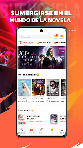 Captura de pantalla de BueNovela - novela cuento