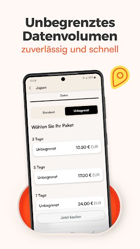 Airalo: eSIM-Reisen & Internet Screenshot