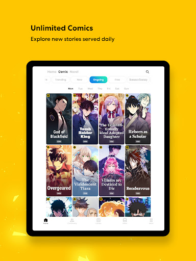 Captura de pantalla de Tapas – Comics and Novels