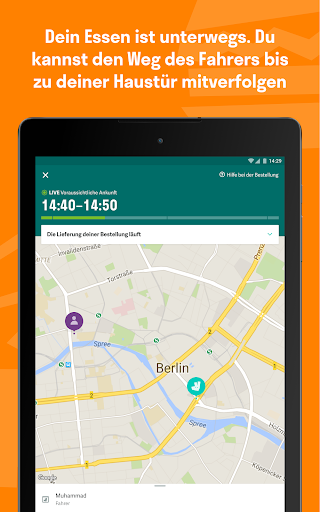 Deliveroo - Essen Bestellen Screenshot