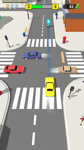 Captura de pantalla de Pick Me Up 3D: Juego de taxis