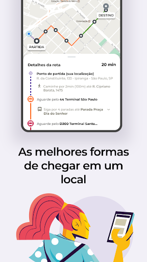Cittamobi: Ônibus e Trilhos Screenshot