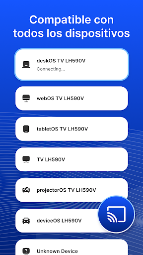 Captura de pantalla de Conector USB - Conectar a TV