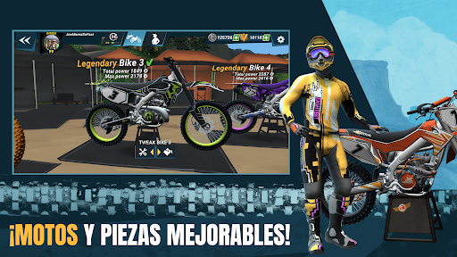 Captura de pantalla de Mad Skills Motocross 3