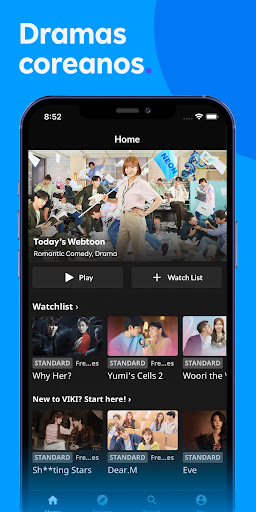 Captura de pantalla de Viki: doramas en español