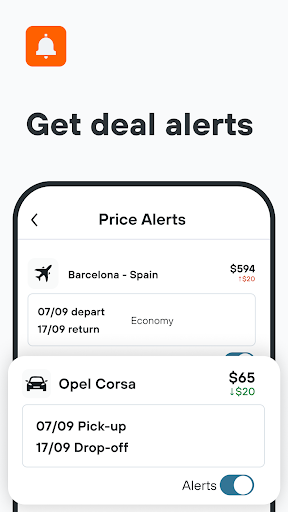 KAYAK: Flights, Hotels & Cars screenshot