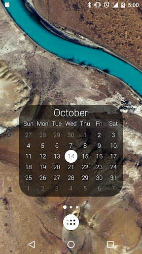 Captura de pantalla de KWGT Kustom Widget Pro Key