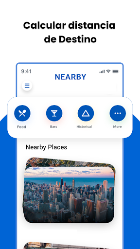Captura de pantalla de GPS, Mapas Direcciones