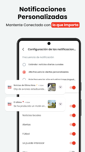 Captura de pantalla de Noticias locales 24/7
