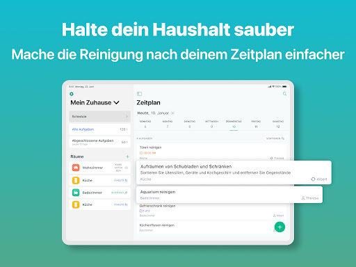 Putzplan & Haushaltsplaner Screenshot