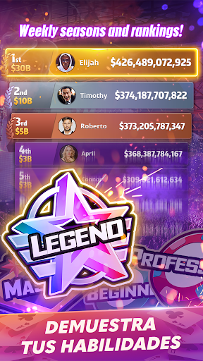 Captura de pantalla de Mega Hit Poker: Texas Holdem