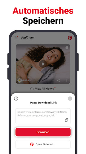 Video-Downloader für Pinterest Screenshot