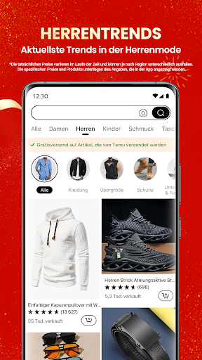 Temu: Shoppe wie Milliardäre Screenshot