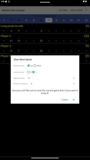Captura de pantalla de Domino Dot Counter