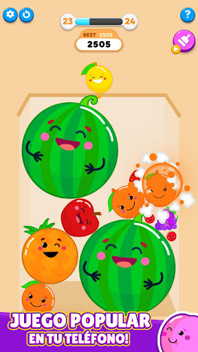 Captura de pantalla de Fruit Merge: Watermelon Puzzle
