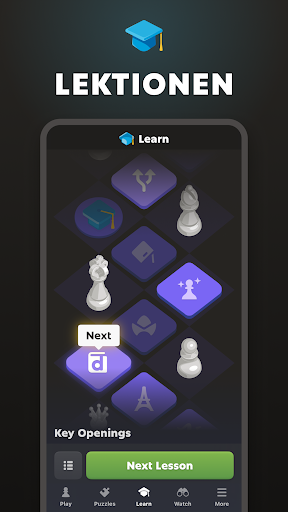 Schach - Spielen und Lernen Screenshot