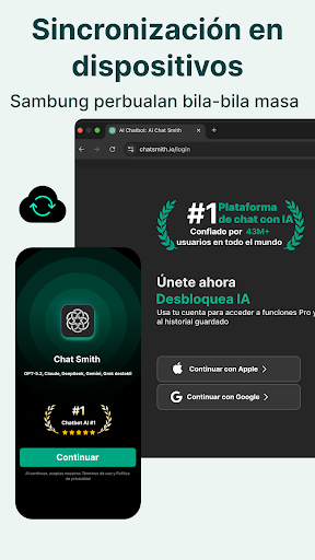 Captura de pantalla de Chat Smith: Chatbot IA Español