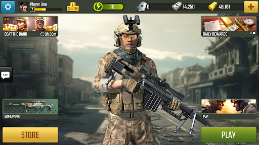 Captura de pantalla de War Sniper: FPS Shooting Game